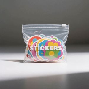 Custom Gravure Printing Recyclable Resealable Plastic Stand Pouch Food Packaging Bags <b>Clear</b> Window for Sushi Pet Food Noodle - Product Image 1