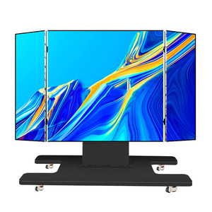 Pantalla móvil inteligente COB LED ultrafina de 135 pulgadas, todo en uno, con visualización HD, para aplicaciones multimedia de video, sala de conferencias para reuniones - Product Image 1