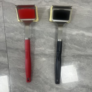 Cepillo <span class=keywords><strong>para</strong></span> Parrilla sin Cerdas y <span class=keywords><strong>con</strong></span> Raspador, Almohadilla Reemplazable, Mango Flexible y Resistente, Cabezal Resistente al Calor, Herramienta de Limpieza a Vapor Caliente <span class=keywords><strong>para</strong></span> Barbacoa - Product Image 1