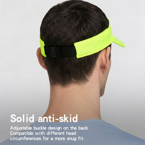 Casquette de sport universelle pliable pour femme avec visière, design personnalisé, logo, élastique, pour l'été - Product Image 6