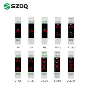 Amperímetro Digital LED Monofásico de 1-100A para Riel DIN con Precisión del 1.0% y Temperatura de Funcionamiento de -10~+70 - Product Image 2