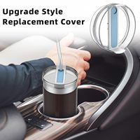 Couvre-gobelet de remplacement personnalisé de 40 oz pour Stanley Cup, anti-poussière, anti-fuite, résistant aux éclaboussures, pour gobelets Stanley