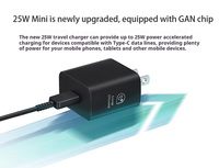Chargeur mural USB-C super rapide 25 W Cube EP-T2510 Adaptateur de voyage PD Type C Chargeur d'alimentation pour Samsung Galaxy S24 S23 S22