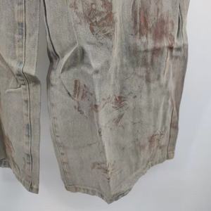 Zeya Quần bò ống rộng cho nữ quần denim thời trang dạo phố thường ngày cạp cao baggy cổ điển in màu nhuộm - Product Image 5