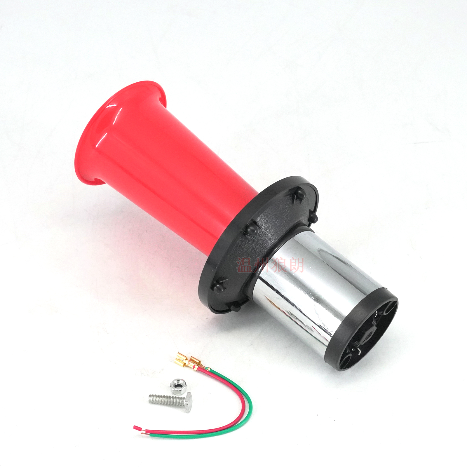 Klaxon Universal 12V 110DB - Bocina Aire Vintage Para Coche O Moto, Cromada, Antigua