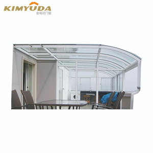 Modern Design Four-Season Solarium Prefab Sunroom Dust-Proof Window and <strong>Door</strong> Flat <strong>Roof</strong> for Villa Patio Application - Product Image 5
