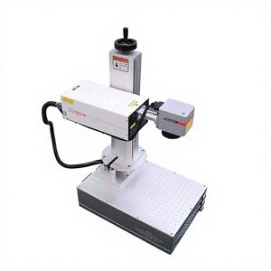 Machine de marquage laser rotative portable CNC de table, refroidie par air, 5W, laser UV JPT 355nm, prenant en charge les formats DXF/AI/PLT/BMP, pour le métal - Product Image 4