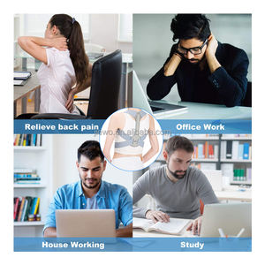 Vente flash : Correcteur de posture réglable avec sangles claviculaires avant, soutien dorsal pour soulager la douleur et la protection - Product Image 3