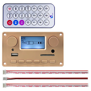 Vire บอร์ดถอดรหัส5.0บลูทูธใหม่เครื่องเล่น Mp3หน้าจอ LCD บันทึกการโทรในรถยนต์ WMA USB TF โมดูลวิทยุ FM