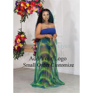 New Arrivals Tube Top with <strong>See</strong> Through Sexy Clothes Mesh Dress Women's Two Piece Sets - Product Image 1