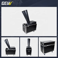 Équipement de scène GEVV, grand lance-confettis à CO2, grand coffret de transport, machine à confettis pour événements festifs