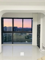 Ventanas Corredizas de Aluminio de Diseño Simple, Resistentes a Huracanes, Insonorizadas, con Doble Vidrio y Eficiencia Energética