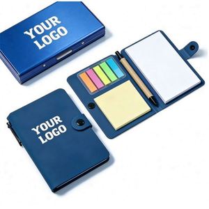 Manufacturer Wholesale Logo Notepad With Pen Sticky Note Pad Book for Promo Business Gift <b>Notepads</b> - Product Image 1