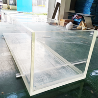 Fourniture directe d'usine nouveau style grand réservoir de poissons, aquarium acrylique %