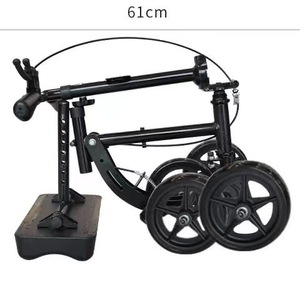 Déambulateur Qi Ruicheng pour pieds cassés, en acier haute teneur en carbone, avec siège et sac, pour soutenir les blessures aux jambes - Product Image 5
