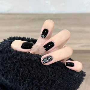 <span class=keywords><strong>Uñas</strong></span> Postizas Minimalistas <span class=keywords><strong>de</strong></span> Estilo Global Chic, <span class=keywords><strong>Color</strong></span> Sólido, Ajuste Natural, Bajo MOQ, Se Aceptan Pedidos Mixtos, Venta al Por Mayor - Product Image 3