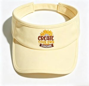 Visera de Golf con Bordado de Girasol, Secado Rápido, Protección UV, Gorra Deportiva de Verano para Mujer y Hombre, para Tenis, Running, Senderismo - Product Image 3