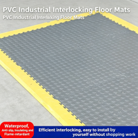 Tapis de sol en PVC à haute densité anti-vibrations Duonik pour les stations de service automobile toute la journée