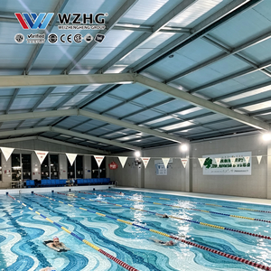 Piscines intérieures construites avec des structures en acier préfabriquées pour la formation aquatique et la natation récréative - Product Image 1