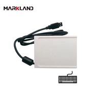 AF-AMID2US00-KBD lector de tarjetas inteligente multifunción ISO, con emulación de teclado, ISO15693, ISO14443