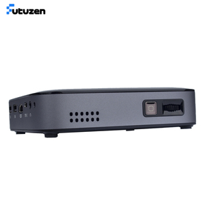 Venta caliente Mini DLP Full HD Home Cinema Proyector Altavoz incorporado Conexión USB VGA Lente Manual 3M Negocio de proyección - Product Image 4