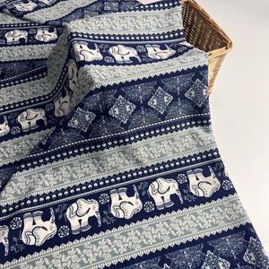 ผ้าพิมพ์<span class=keywords><strong>ลาย</strong></span><span class=keywords><strong>ช้าง</strong></span>ยืดได้สี่ทิศทางสำหรับชุดเดรสเสื้อเชิ้ตและผ้าทอ - Product Image 5