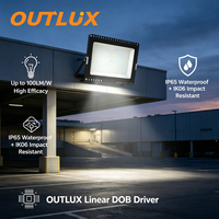 Projecteurs LED extérieurs étanches IP65 pour parking, directement de l'usine, 50W 100W 150W 200W 300W 350W