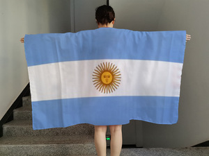 Cape de supporter de <span class=keywords><strong>football</strong></span> 2026 personnalisée avec drapeau national, tenue portable avec manches pour match de <span class=keywords><strong>football</strong></span>, accessoire de cheering - Product Image 6