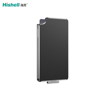Porte-cartes magnétique universel en métal Hishell, portefeuille détachable, support pliable à 180°, blocage RFID, anti-corrosion, téléphone portable