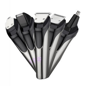 Tondeuse à cheveux électrique pour hommes, <span class=keywords><strong>kit</strong></span> de toilettage, rasoir à <span class=keywords><strong>moustache</strong></span>, pour le nez, les oreilles, les poils faciaux, appareil sans fil, avec LED - Product Image 5