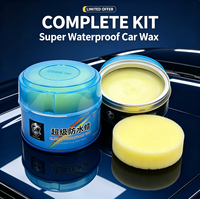 CheVe.Gar Cire hydrofuge métallique en pot, protection de peinture, revêtement hydrophobe, brillance automobile pour detailing