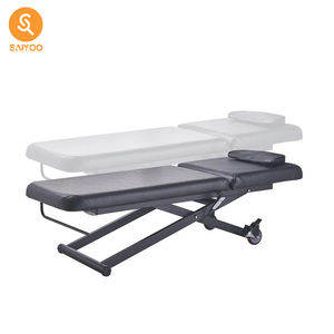 Profesyonel siyah taşınabilir elektrikli yüz ile rulo masaj şampuan yatak berber dükkanı güzellik odası için - Product Image 4