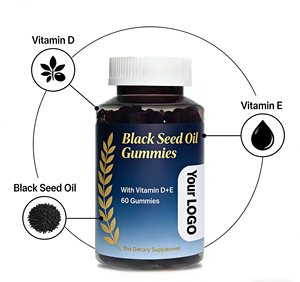 Gomitas de Aceite de Semilla Negra de Marca Privada OEM con Vitaminas D y <span class=keywords><strong>E</strong></span> para el Apoyo Inmunológico de Adultos, Articulaciones, Digestión, Cabello y Piel - Product Image 5