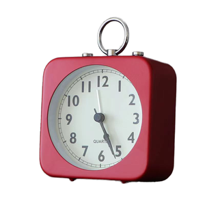 Personalizzato 3D semplice quarzo pigro silenzioso sveglia simpatico cartone animato <span class=keywords><strong>comodino</strong></span> sveglia visualizzato con aghi regalo per uso <span class=keywords><strong>da</strong></span> scrivania - Product Image 1