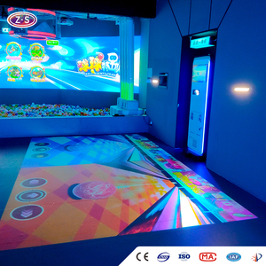 All-In-One Interactive Sports <b>Projector</b> Indoor Mobile Sports Training Game Floor Projection Game System for Shopping Mall & Gym - Product Image 5