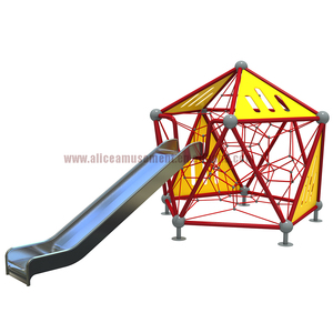 Grande toboggan en plastique pour enfants d'extérieur avec matériau PE pour utilisation en jardin - Marque <span class=keywords><strong>ALICE</strong></span> - Product Image 2