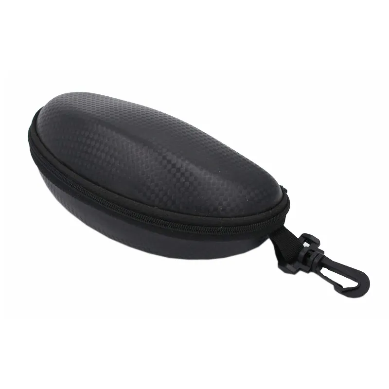 Высококачественный черный Жесткий чехол на молнии, водонепроницаемый чехол для хранения очков EVA, Роскошный футляр для солнцезащитных очков
