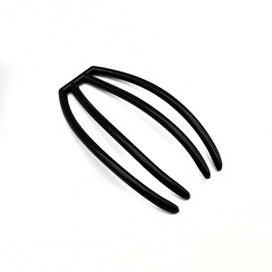 BELLE WORLD Épingles à <span class=keywords><strong>Cheveux</strong></span> Noires en Métal Plaqué, Accessoires <span class=keywords><strong>pour</strong></span> Chignon, Fourchettes à <span class=keywords><strong>Cheveux</strong></span> Givrées en Forme de U <span class=keywords><strong>pour</strong></span> Femmes et Filles - Product Image 5
