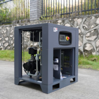 Compresseur d'air à vis 7,5KW-355KW, simple ou double étage de compression, type industriel à économie d'énergie