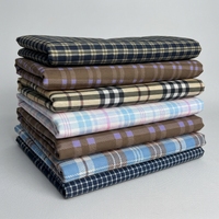 Tissu en polyester à tissage uni, imprimé numériquement, à carreaux classiques, pour vêtements, chapeaux, sacs, nappes décoratives