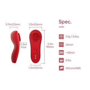 Oem Odm Vibromasseur sans fil pour adulte Jouet sexuel pour femme Vibromasseur pour mini culotte rose - Product Image 5