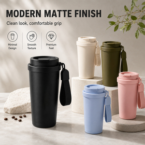 <b>Hot</b> Sale 600ml 20oz Double Wall Stainless Steel Vacuum Insulated Thermo Tumbler Leakproof Reusable Coffee Mug For Business Gifts - Product Image 1
