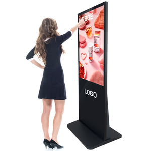 55 pollici supporto da pavimento Display LCD Touch Screen interno Android Display pubblicitario Digital Signage Totem chiosco - Product Image 2