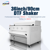 Shaker DTF de 90 cm, parfait pour G6070, standard domestique, s'adapte aux portes standard de 750 mm (36 pouces), shaker à poudre DTF
