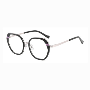 Chất Lượng Trung Quốc Nhà Sản Xuất Xf6043 Ban Đầu Unisex Mục Đích Chung Tùy Chỉnh Acetate + Kim Loại Khung Quang Học - Product Image 2
