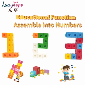 <span class=keywords><strong>30Pcs</strong></span> 2Cm <span class=keywords><strong>DIY</strong></span> Xếp Chồng Gạch 6 Màu Sắc Đầu Giáo Dục Xây Dựng Khối Lắp Ráp Trò Chơi Chơi Thiết Lập Cho Trẻ Em Unisex - Product Image 5