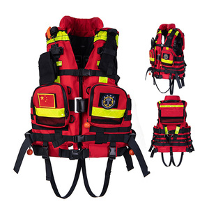 Gilet de Sauvetage Flottabilité <span class=keywords><strong>Torrent</strong></span> 190n pour Secours Aquatique, Kayak, Marin, avec Bande Réfléchissante - Product Image 1