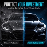 Film de protection de peinture TPU PPF de qualité supérieure, haute brillance, auto-réparant, anti-jaunissement, transparent, film de protection de voiture, vente en gros d'usine