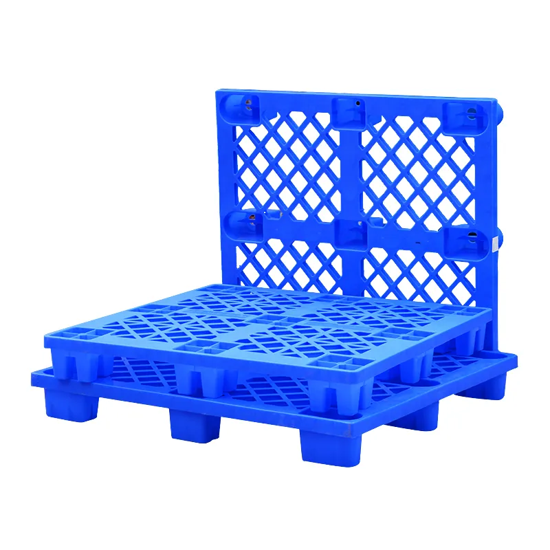 9 feet nestable ánh sáng Pallet Nhựa để bán Nhà cung cấp giá rẻ HDPE Duty sử dụng dùng một lần màu xanh chuyên nghiệp nhựa Pallet nhà máy