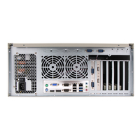 Ordinateur industriel embarqué ODM à prix d'usine, châssis 4U monté en rack, personnalisé, processeur Intel Core i7/i5/i3 de 6e/7e génération, DDR4 32 Go